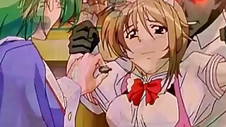 sexy horny babes cute uniform clothed tits hardcore hentai anime