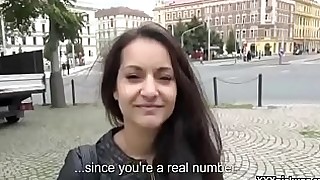 Public Pickups - Teen European Slut Fuck For Money In The Street 19